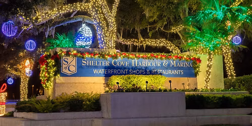 Holiday Lights Display at Shelter Cove Harbour & Marina
