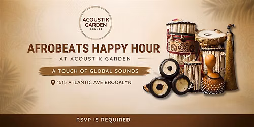 AFROBEATS HAPPY HOUR