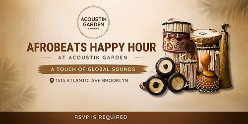 AFROBEATS HAPPY HOUR