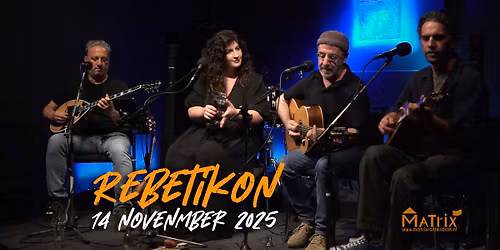Geanuleerd! Rebetiko met Rebetikon @Matrix