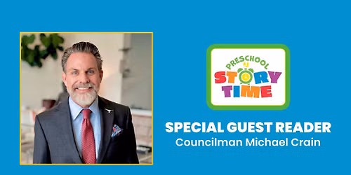 Preschool Story Time with Councilmember Crain - Southwest Regional Library