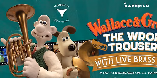 Wallace & Gromit - The Wrong Trousers with live Brass Band