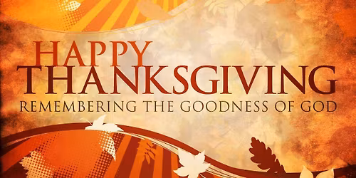 CLOSED for Thanksgiving!!!