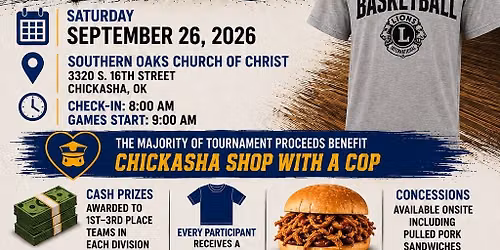 3x3 Basketball - Shop With a Cop Fundraiser