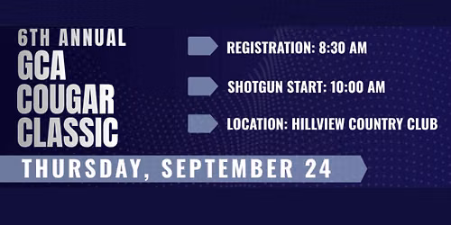 GCA Cougar Classic Golf Outing