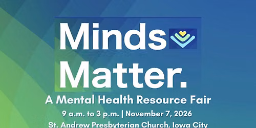 Minds Matter Mental Health Resource Fair