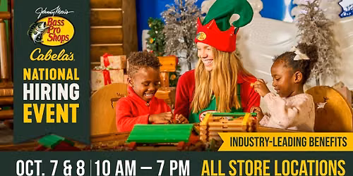 National Hiring Event \u2013 Cabela\u2019s in Bowling Green, KY