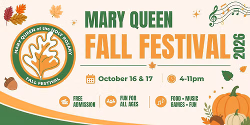Mary Queen Fall Festival 2026