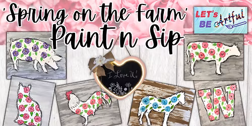 \u2018Spring on the Farm\u2019 Paint n Sip