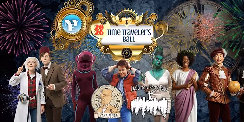 NYE Time Travelers Ball, Lord Baltimore Hotel!  NOW with Frenchy & the Punk!