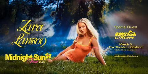 ZARA LARSSON: MIDNIGHT SUN TOUR