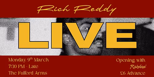 RICH REDDY + RAKSHASI