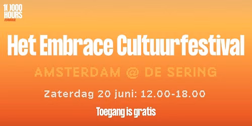 Embrace Cultuurfestival Amsterdam