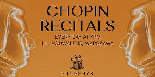 Warszawa: Koncert Chopinowski w najpiękniejszej Sali Koncertowej Fryderyk