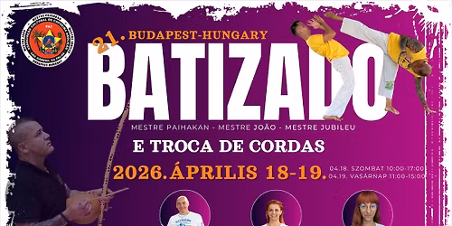 XXI. Aboli\u00e7\u00e3o Batizado e troca de cordas