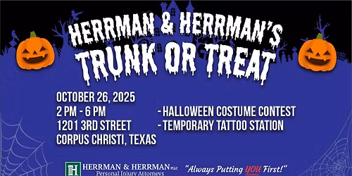 Herrman & Herrman 2nd Annual Trunk-or-Treat