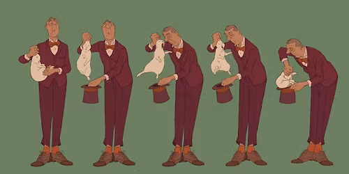 Illusionisten (2010) av Sylvain Chomet (Trion fr\u00e5n Belleville).