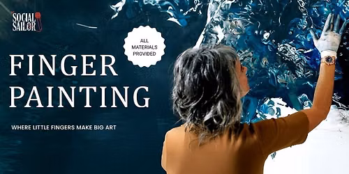 Finger Painting — Olive Cafe and Bar: Chandigarh