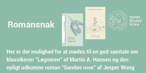 Romansnak om "L\u00f8gneren" og "Sand\u00f8s Rose"