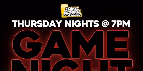 GAME NIGHT @ Spare Time Entertainment (Cedar Rapids, IA) \/ Thursdays @ 7pm 