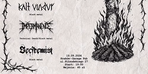 The Pyres are meant to Burn: Kalt Vindur - Impermanence - Secfremist