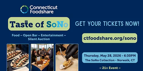 Connecticut Foodshare's 2026 Taste of SoNo