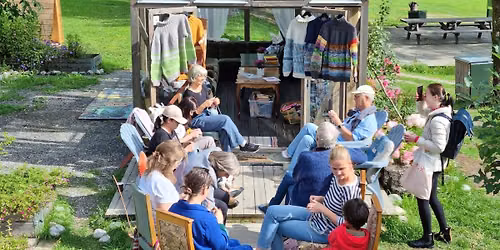 Strikkestafett med Nesodden Ressurskaf\u00e9 2026