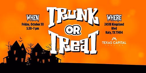 Texas Capital Lending 3rd Annual Trunk Or Treat