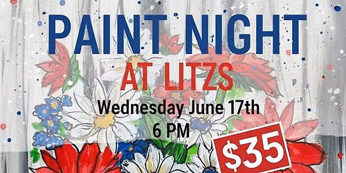 patriotic paint night Litzs
