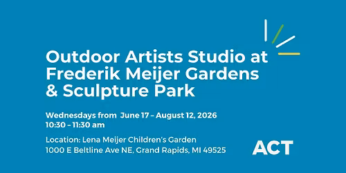 Outdoor Artists Studio at Frederik Meijer Gardens & Sculpture Park