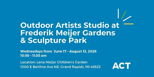 Outdoor Artists Studio at Frederik Meijer Gardens & Sculpture Park