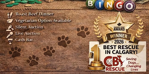 CB Rescues Barks, Bags & Bingo