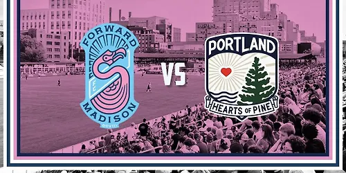 Home Match Forward Madison FC vs Portland Hearts of Pine