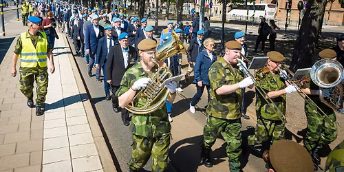 VeteranParad Stockholm \ud83c\uddf8\ud83c\uddea\ud83e\udd41\ud83c\udfba