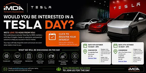 IMDA Tesla Day- October 27th- LONGBRIDGE