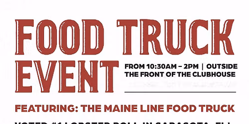 Food Truck Event - (Resident Event)