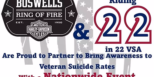 Riding 22 States in 22 Days Veteran Suicide Awareness Benefit Ride-State 3 Stop 1-Ring of Fire HD 