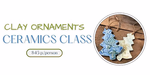 Clay Ornament Class at Seaside Shoppes