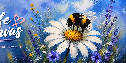 "Bee Happy" Sip-n-paint night