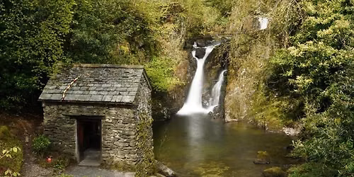 THE LAKE DISTRICT: Rydal Cave & Grot Fall: