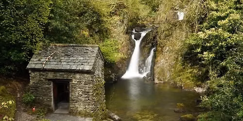 THE LAKE DISTRICT: Rydal Cave & Grot Fall: 