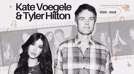 Tyler Hilton and Kate Voegele: celebrating the music of One Tree Hill