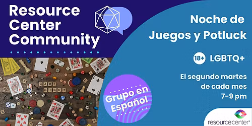 Noche de Juegos y Potluck (LGBTQ+)