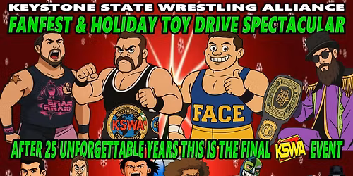 KSWA Wrestling Presents FANFEST \/ Holiday Toy Drive Spectacular - KSWA Wrestling's Final Event