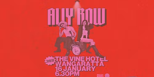 Ally Row are back at The Vine - on their way to Tamworth!