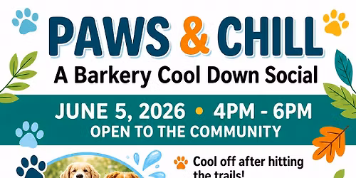 Paws & Chill A Barkery Cool Down Social