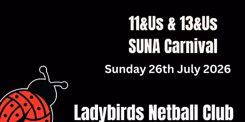 2026 11&Us and 13&Us SUNA Junior Carnival