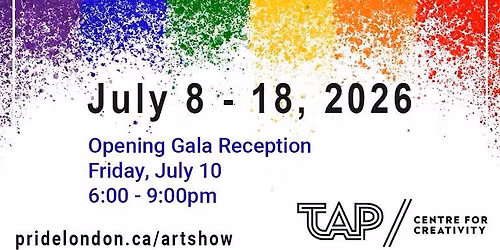 35th Annual Pride London Art Show Gala