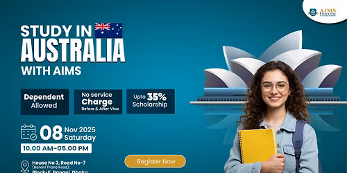 Study in Australia with AIMS at Banani
