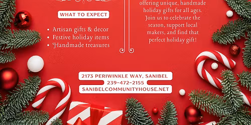 Sanibel Community House Holiday Bonanza Arts & Crafts Fair